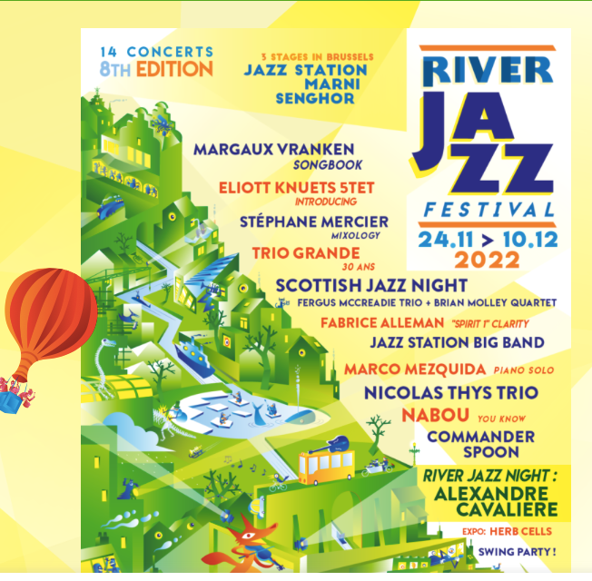 14 concerts au River jazz festival